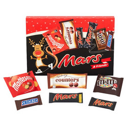 Продуктови Категории Шоколади Марс и приятели подаръчна кутия 144 гр.